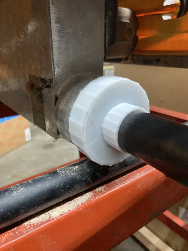 Dewalt table saw to shop vac adapter