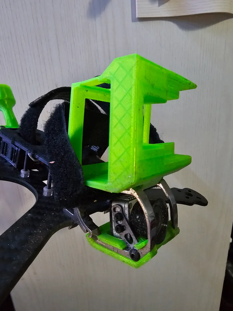 GoPro Hero 7 black armattan marmotte support with bumper and slot telesin nd filter