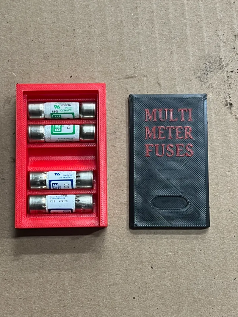 DMM spare fuse box