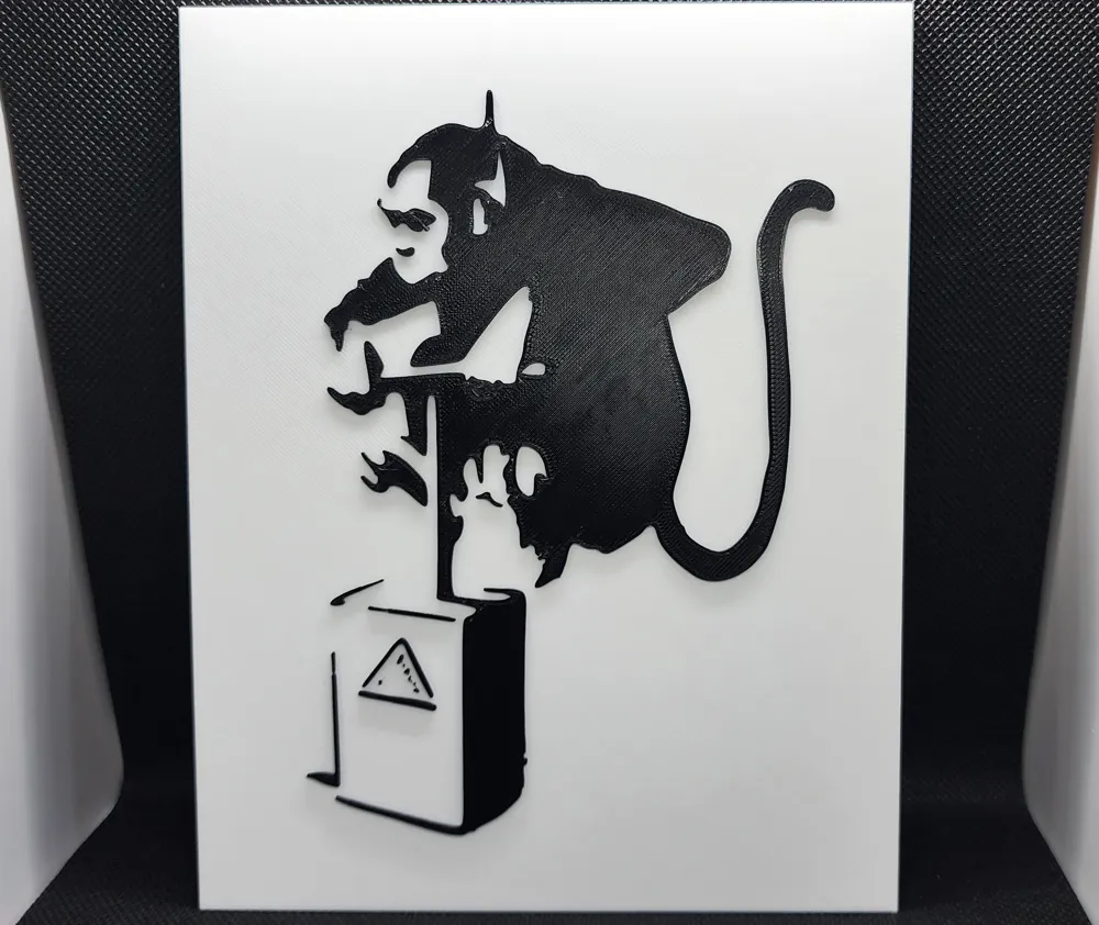 Banksy's Monkey Detonator - 2 Color w/filament change (1 at a time) by ...