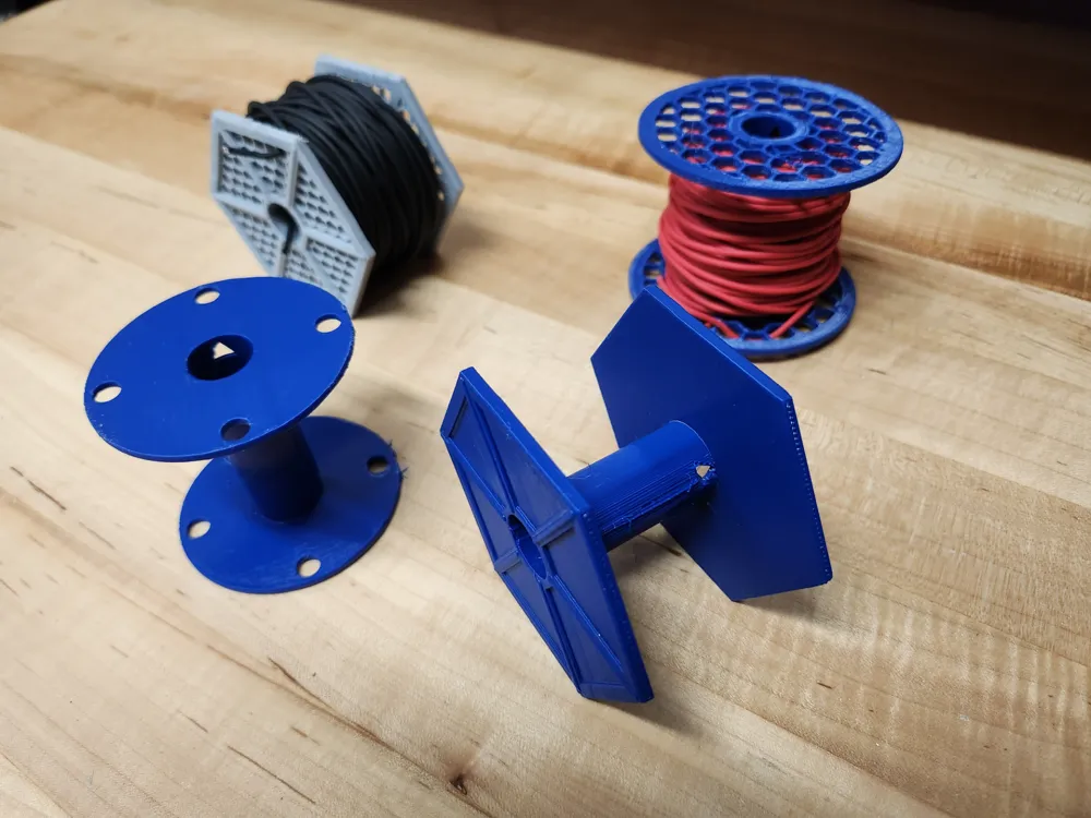 Fully parameteric wire spool, OpenSCAD by DP design MakerWorld ...