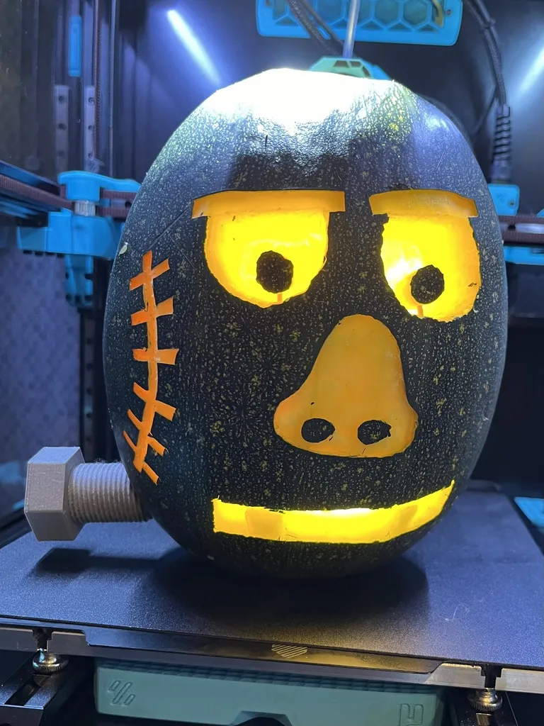 Frankenstein Pumpkin Bolt