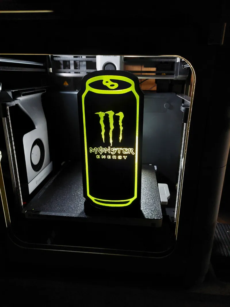 Monster Energy LED box