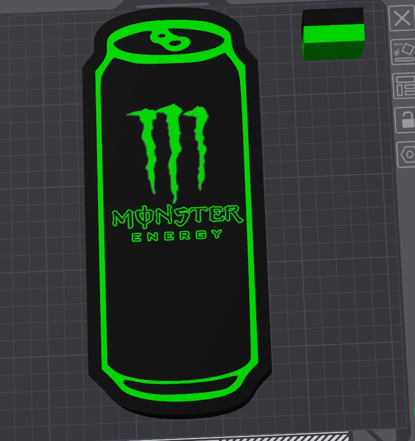 Monster Energy LED box by Wexx3D MakerWorld