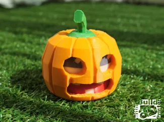 Face Changing Halloween Pumpkin