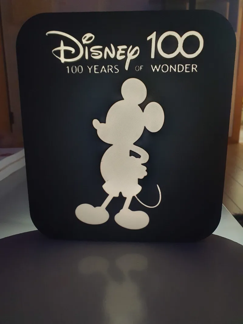 Disney 100 Years Led Lamp