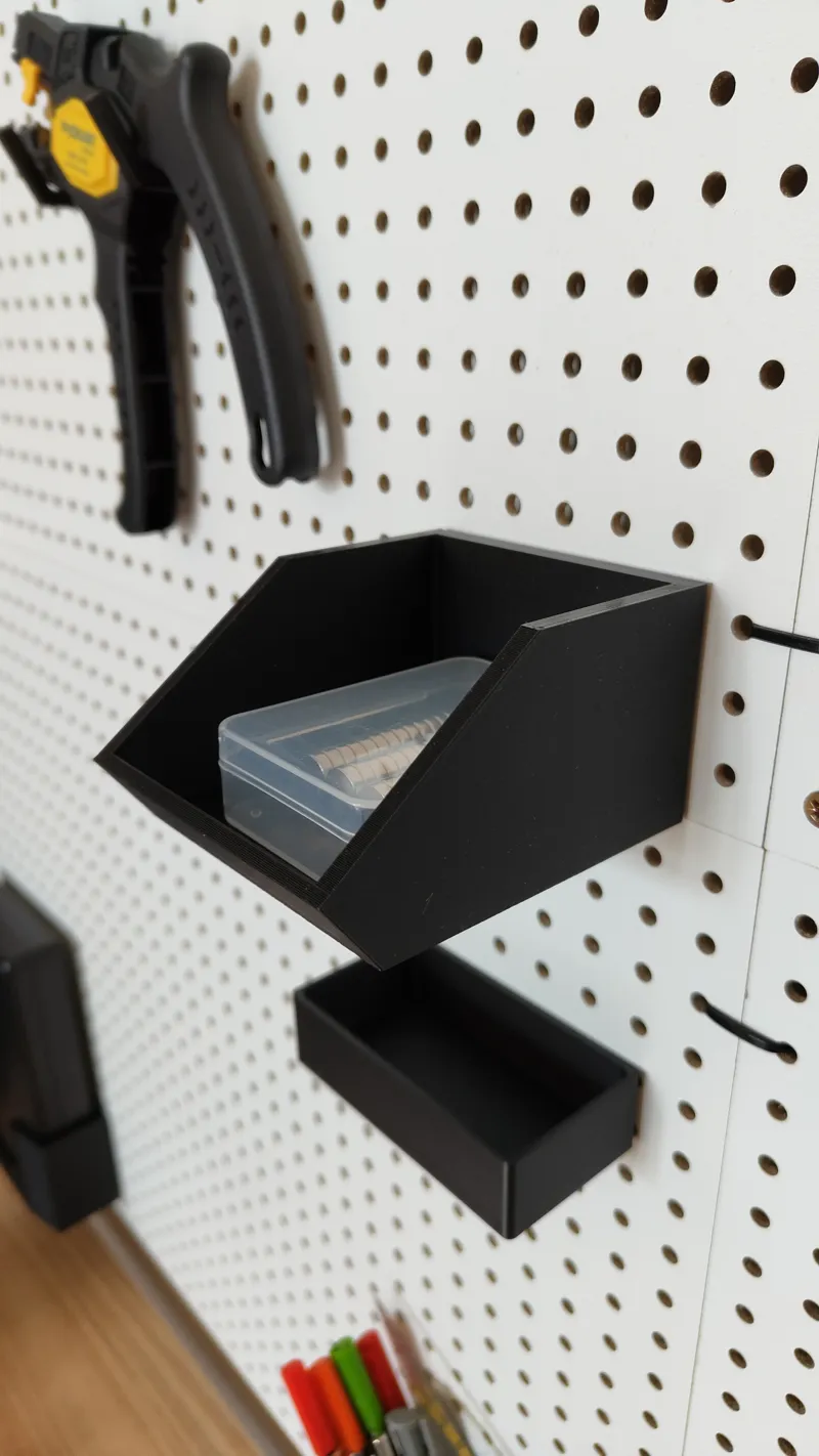 Storage Tray for Metric Pegboards