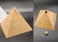 Pyramide creuse avec couvercle — photo 1
