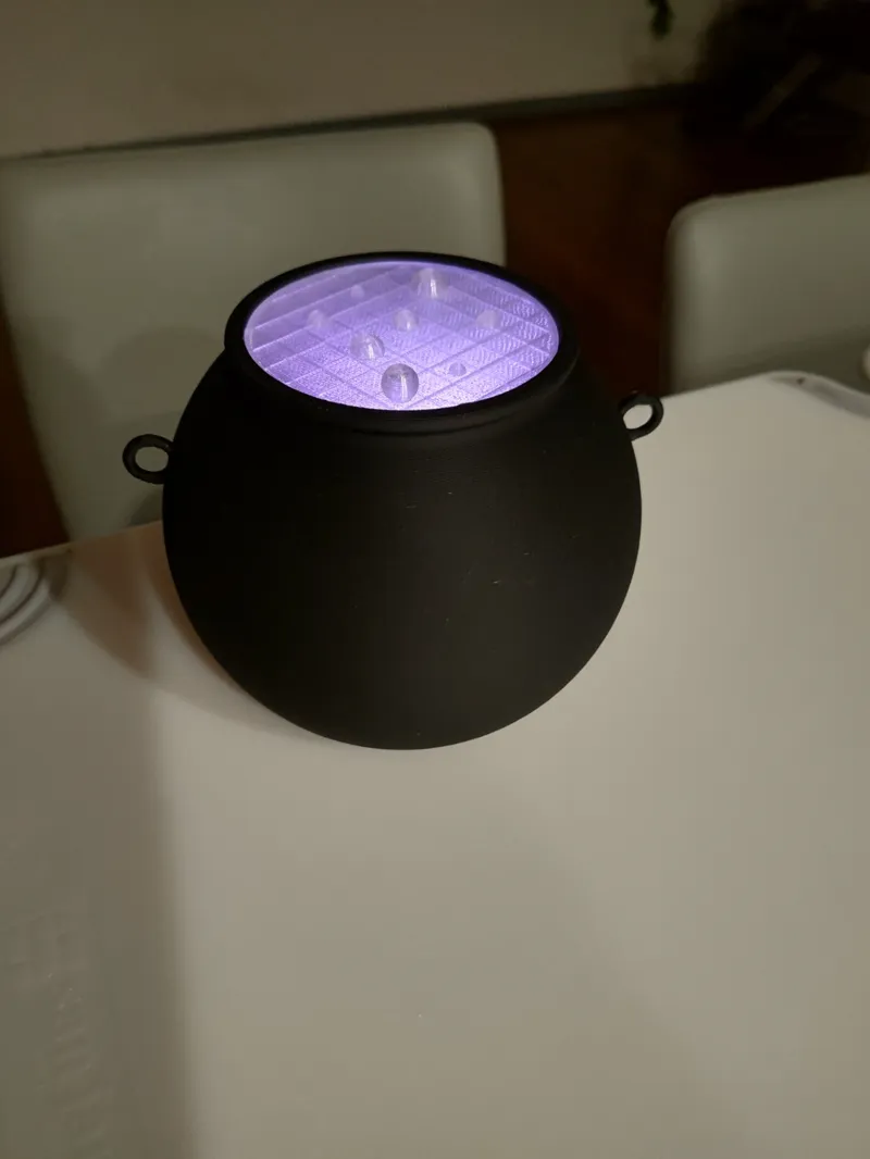 Witch Cauldron with Lid