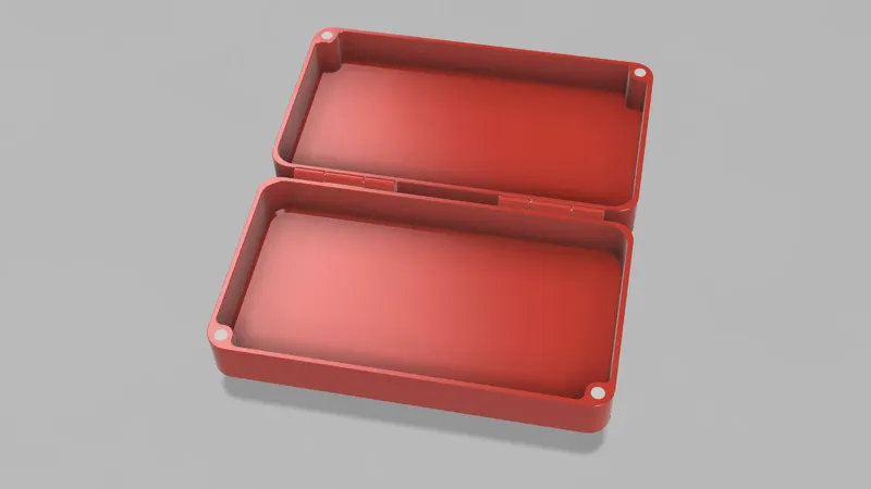 Print in place box with magnetic closure remix