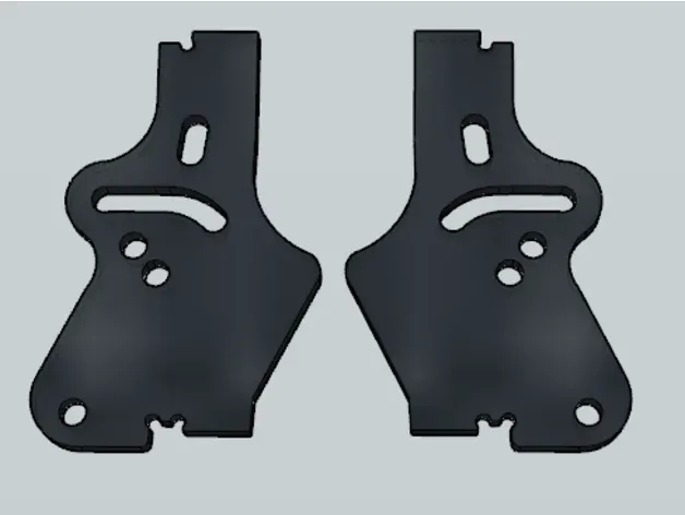 Diatone Roma F5 HD Camera Sideplate Moun Carbon Fiber Version
