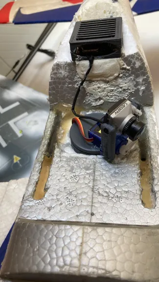 Headtracker Kugelgelagert mit DJI Kühler
