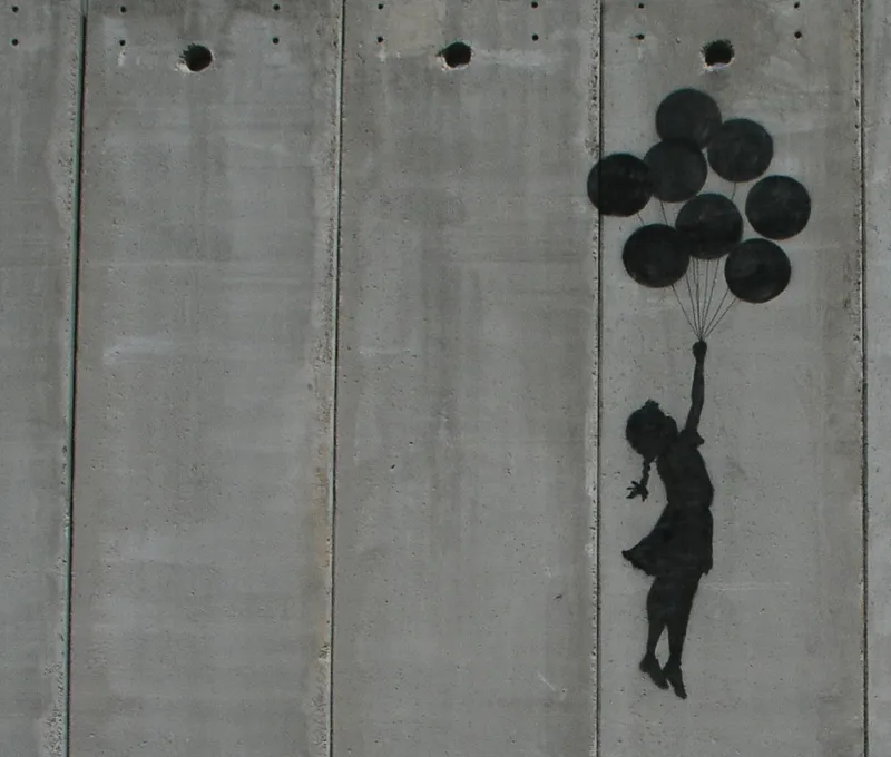 Banksy - Ballon Girl - Hueforge