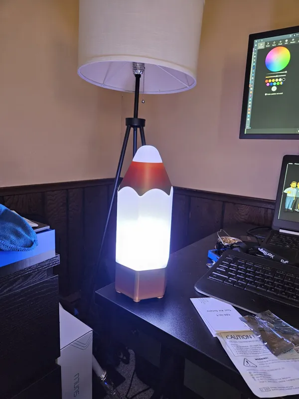 WLED Colorful Pencil Lamp