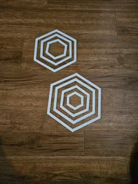 Gabarit hexagonal pour patchwork — photo 1