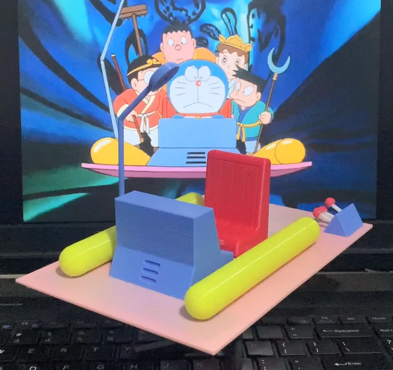 哆啦A梦-Doraemon-ドラえもん-大雄的平行西游记-1988-时光机-time machine-タイムマシン