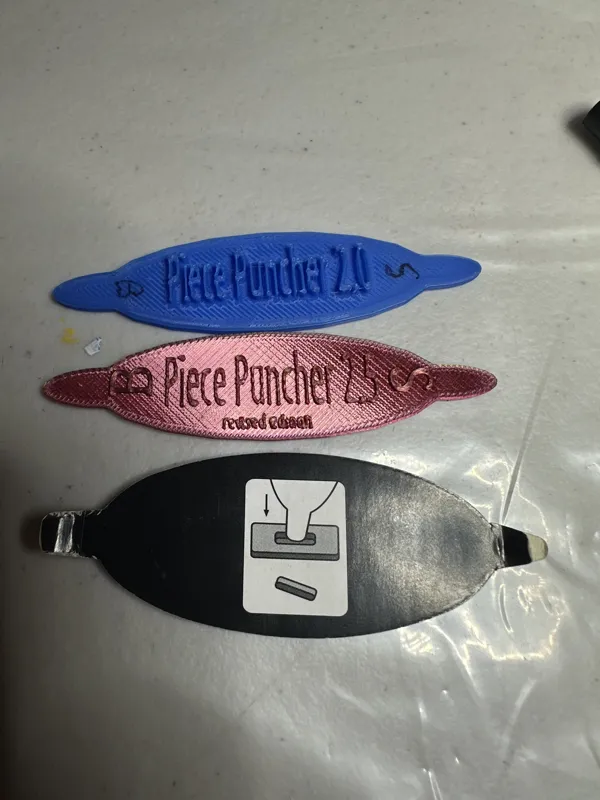 Puncher for cardboard 4D Models