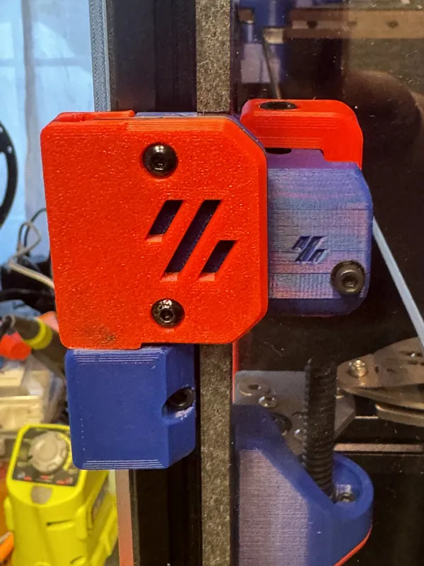 Voron Lazy Clamping Outer Hinges Logo Remix