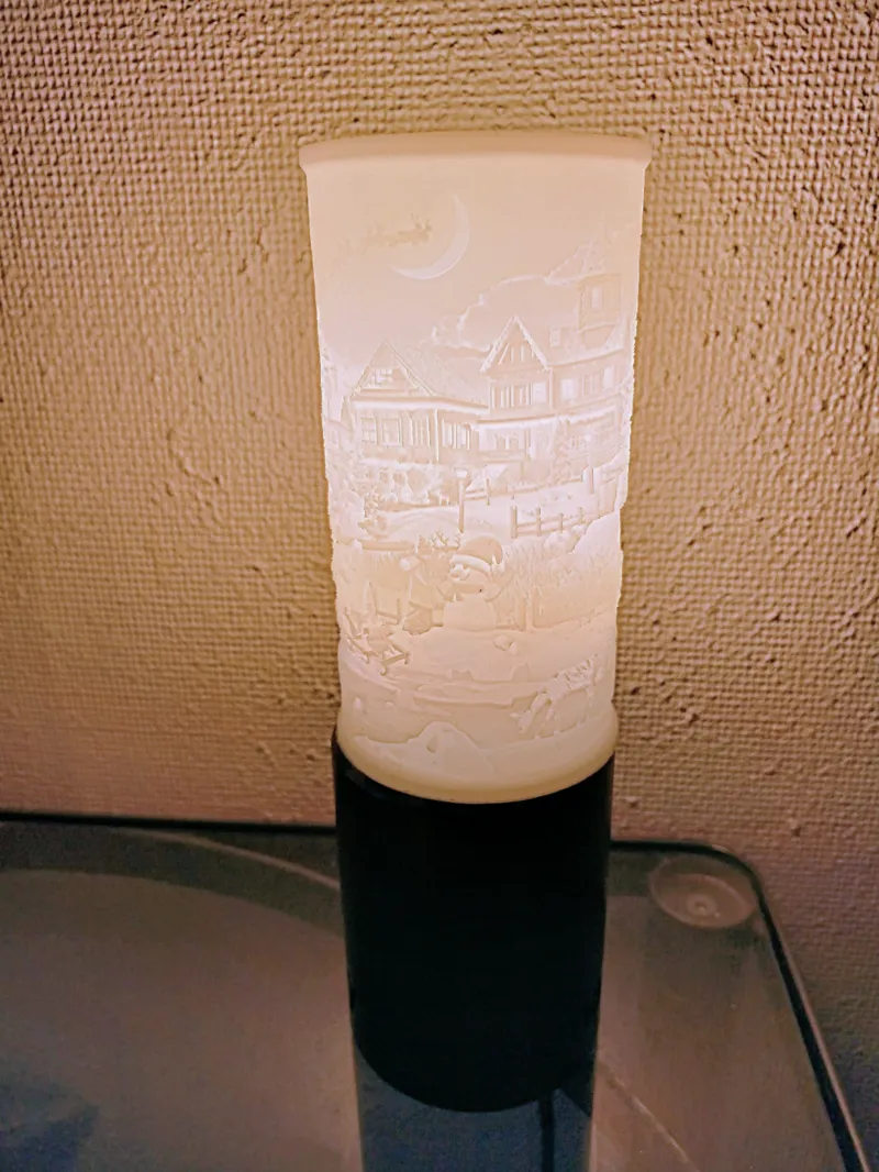 Epic 360° Lithopane Christmas lamp
