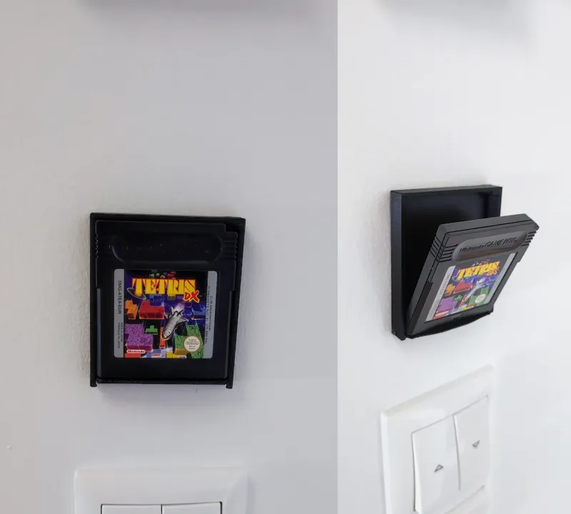 Modular Gameboy Cartridge Wall Display