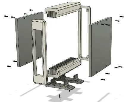 5 pc Build Plate Rack -- K1 applicable