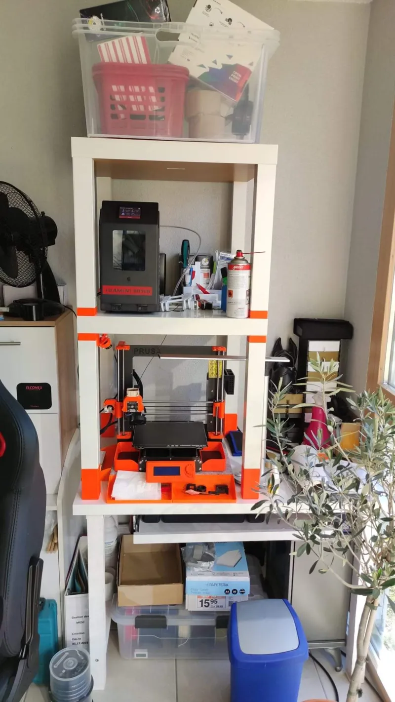 Front bin for prusa i3 (all)