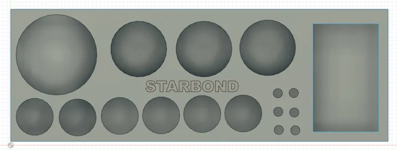 Starbond Adhesive kit tray