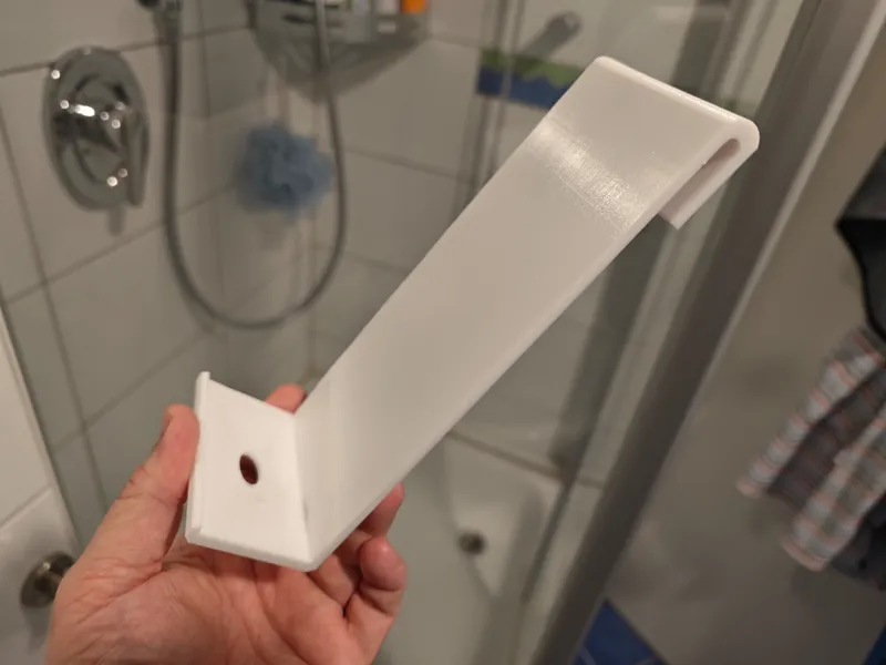 Hanging Shower Shelf - Dusch Regal zum an die Glaswand hängen