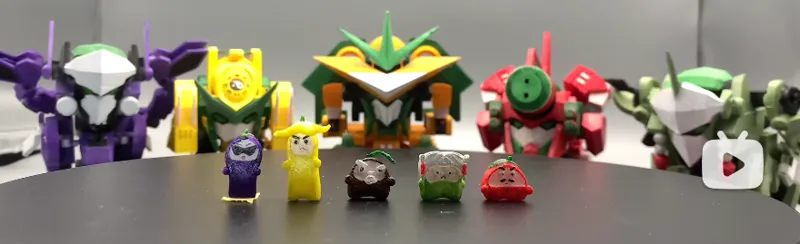 3D打印果元天尊五合体归位