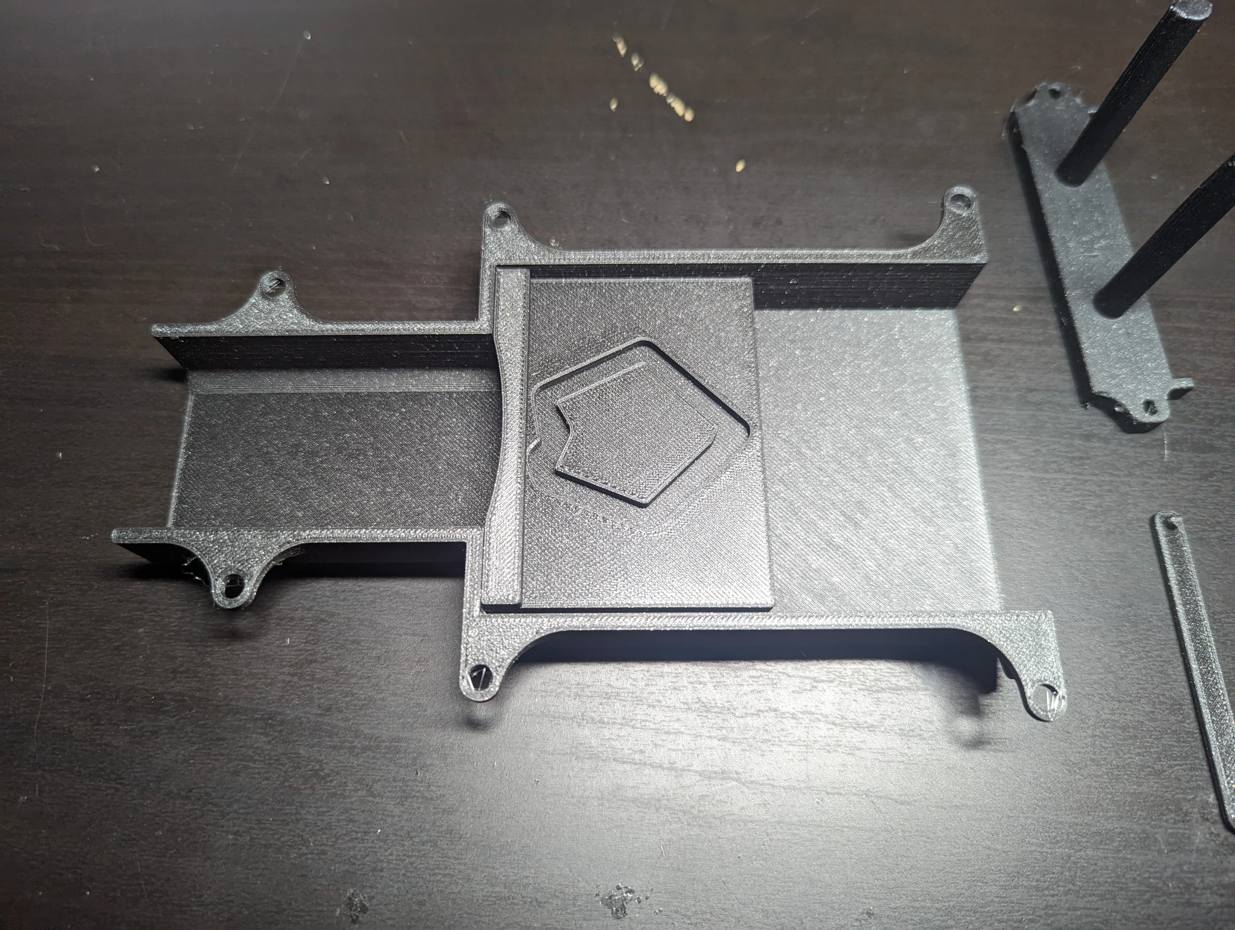 Google Chromecast TV Remote Push-Click mount by ByteSlinger - MakerWorld