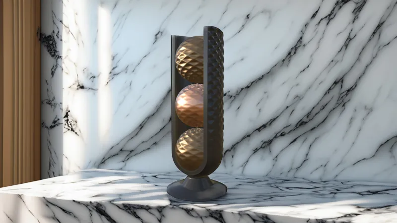 Trisensory Harmony Sculpture fidget