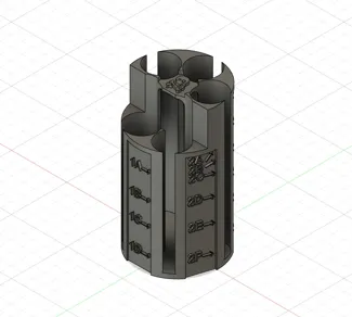 PTOV Lobo Dosing Capsule Caddy Insert for Tightvac