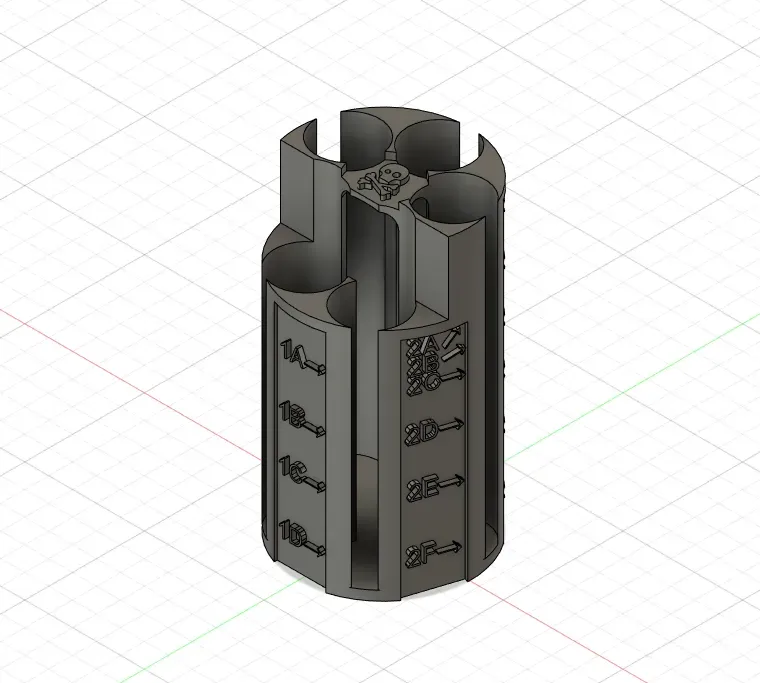 PTOV Lobo Dosing Capsule Caddy Insert for Tightvac