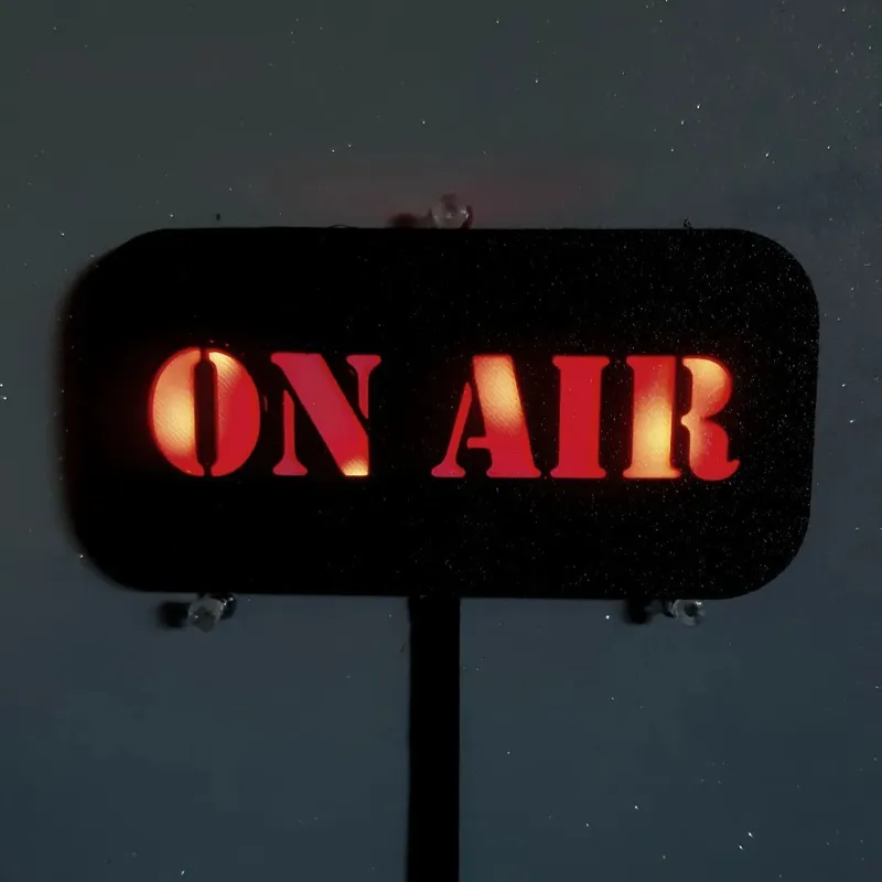 PANNEAU LUMINEUX "ON AIR"/ LIGHT PANEL "ON AIR"