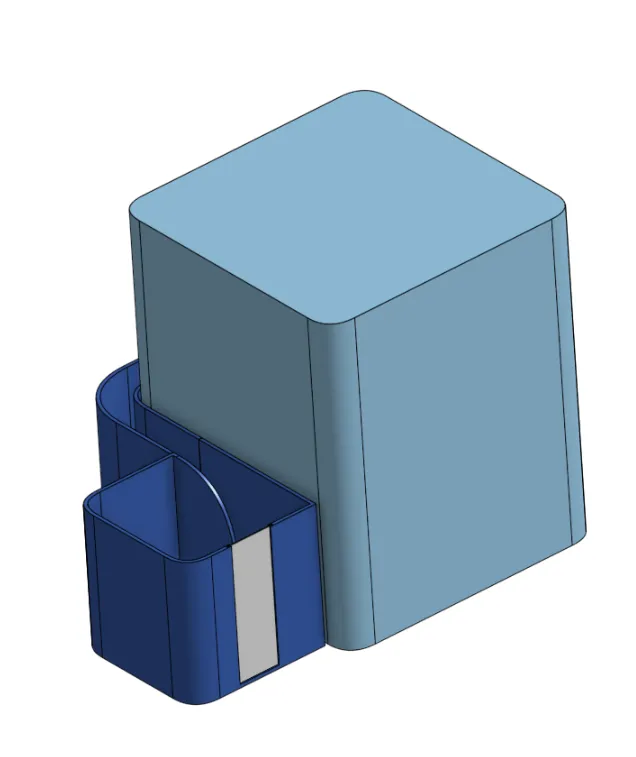Bambu Lab Printer Poop Chute and Bucket System