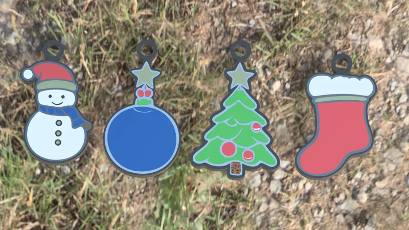 Set of 4 Christmas Decor