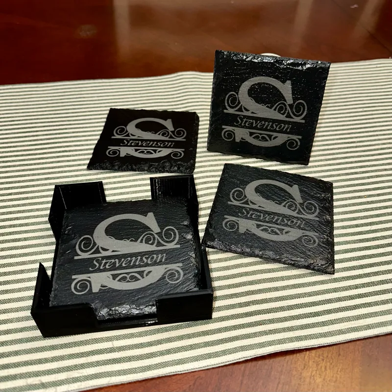 Square coaster holder