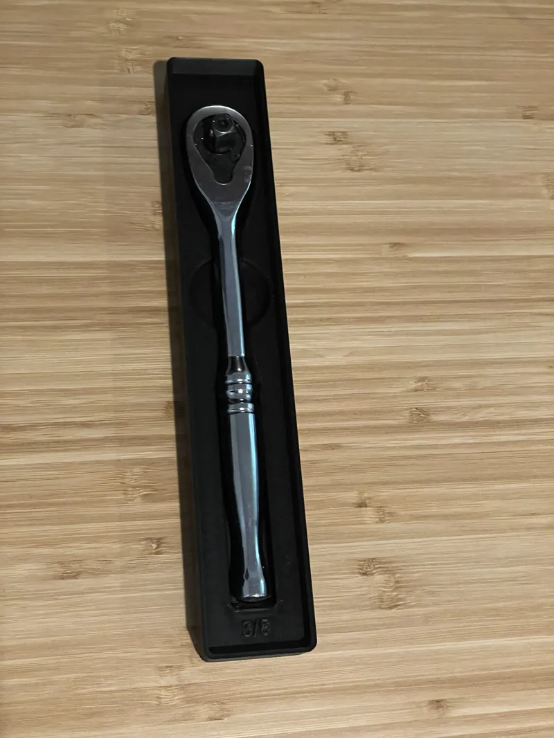 Gridfinity Husky 3/8" ratchet holder