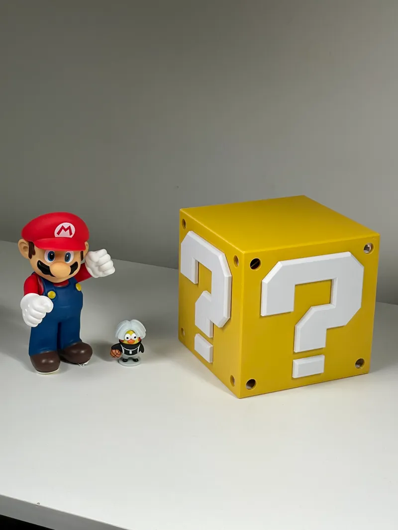 马里奥问号NAS机箱｜Mario pc case｜Nas PC case
