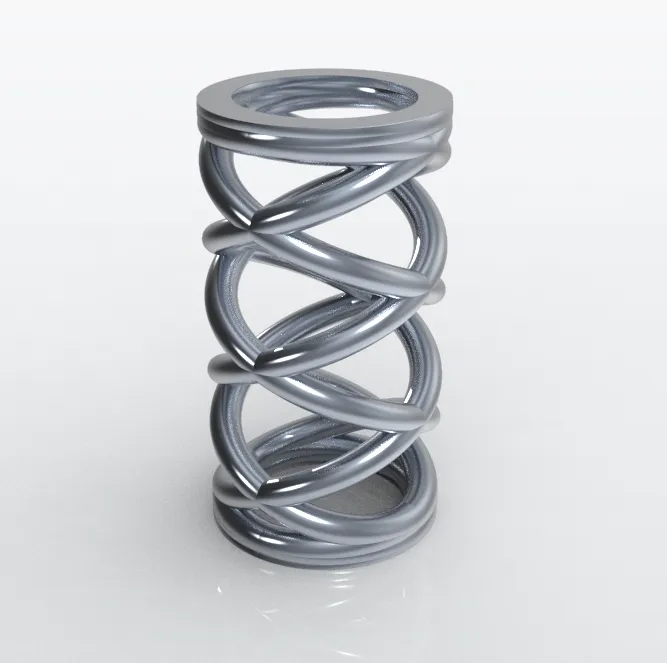 Ressort de compression quadruple