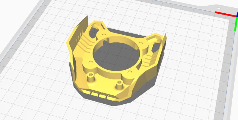 Eva Tanky Shroud for Adafruit LIS3DSH