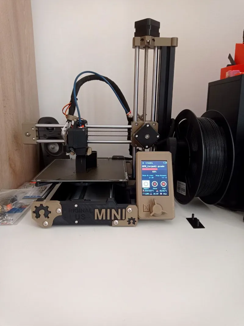 Prusa Mini Detachable Cooling NO THREAD INSERT + Scorpio Cooling duct for dragon HF (and v6 design)
