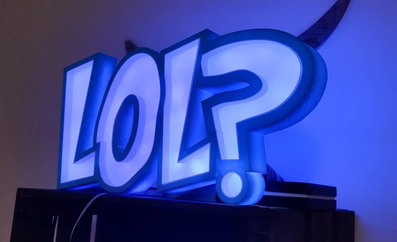 Lol Ledname Text Nameled