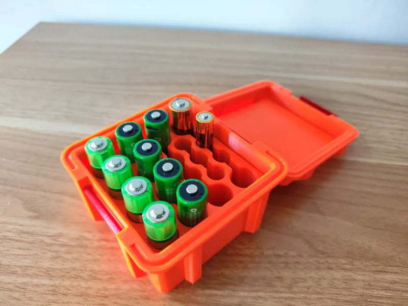 AAA&AA battery box 5号&7号电池收纳盒