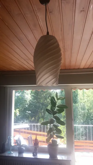 Twisted Vase Lampshade