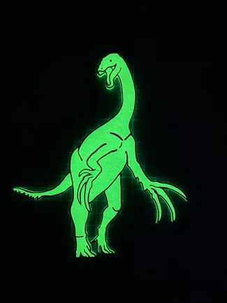 Therizinosaurus Türschild / Wanddekoration