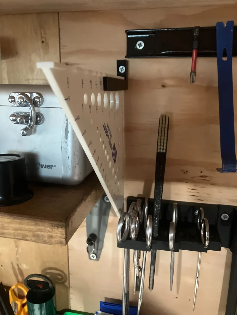 Wallmount rack for Big Hobby Square