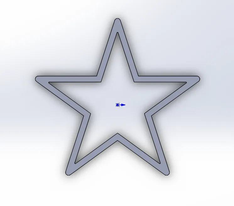 Star Cookie Cutter Mold