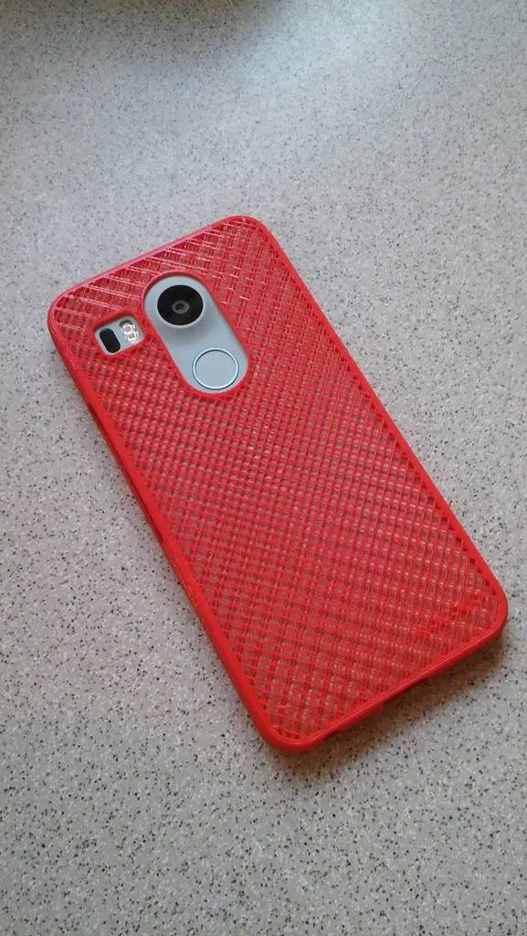 Nexus 5x case with ledge above buttons