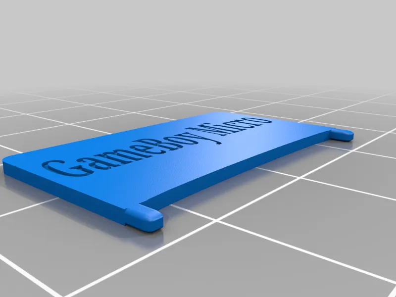 GameBoy Micro Faceplatte Removal tool